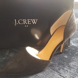 JCrew Lana Suede Heels